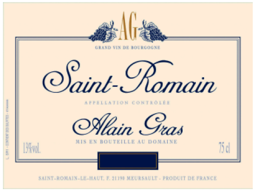 Alain Gras St. Romain Rouge