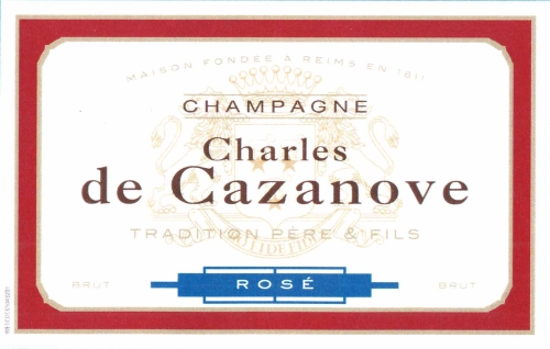 Charles de Cazanove Brut, Rosé