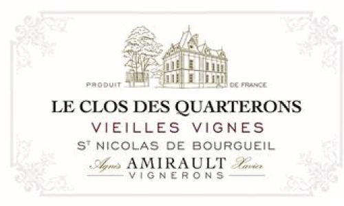 Domaine Amirault Les Clos Des Quarterons Vieilles Vignes, St Nicolas de Bourgueil