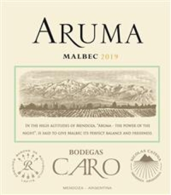 Bodegas Caro Aruma Malbec, Valle de Uco