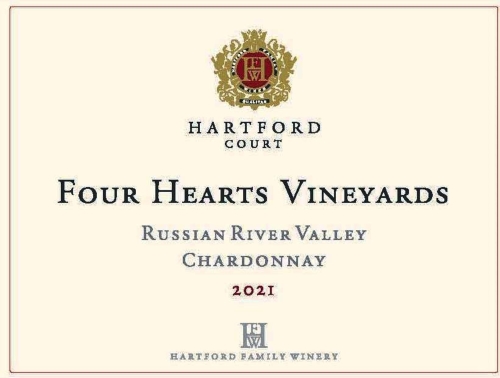 Hartford Court Chardonnay, Four Hearts Vineyards