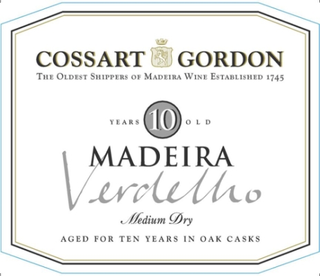 Cossart Gordon Verdelho, 10-Year Old Medium Dry