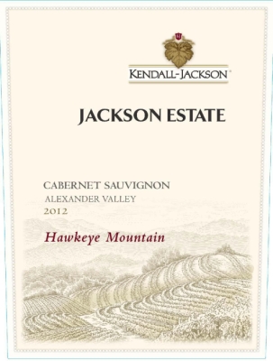 Kendall-Jackson Cabernet Sauvignon, Jackson Estate, Hawkeye Mountain