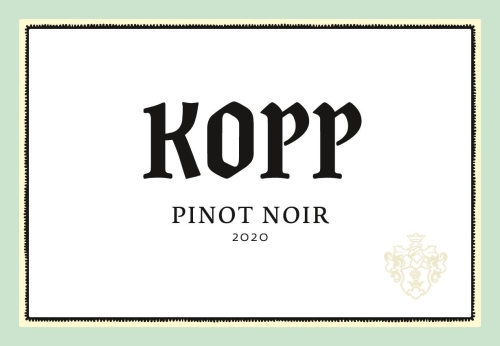 Weingut Kopp Pinot Noir, Spatburgunder