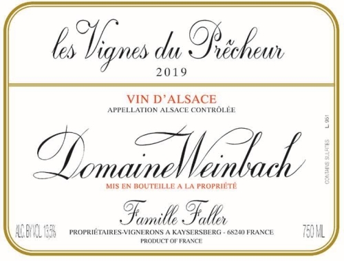 Domaine Weinbach Riesling, Les Vignes du Precheur