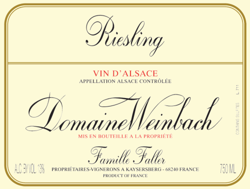 Domaine Weinbach Riesling