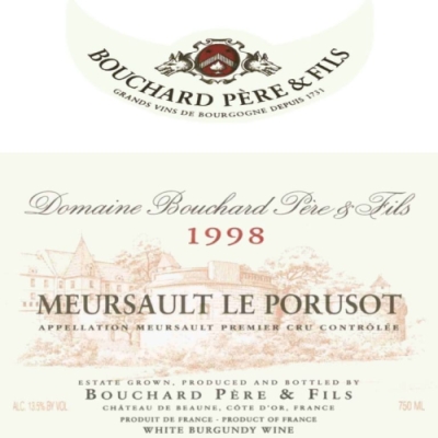 Bouchard Père & Fils Meursault Le Porusot