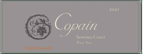 Copain Pinot Noir, Sonoma Coast