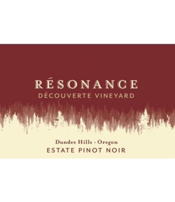 Resonance Pinot Noir, Decouverte Vineyard, Dundee Hills