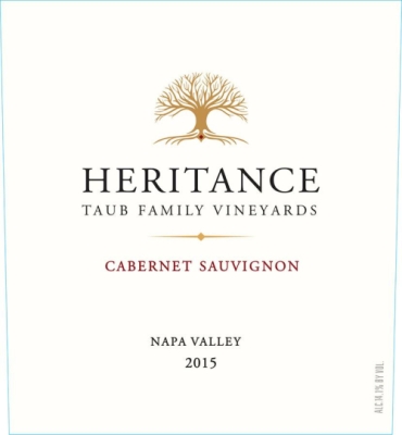 Taub Family Vineyards Cabernet Sauvignon, Heritance, Napa Valley