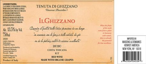 Tenuta Di Ghizzano Il Ghizzano Rosso