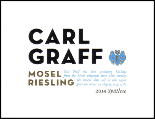 Carl Graff Riesling Spatlese