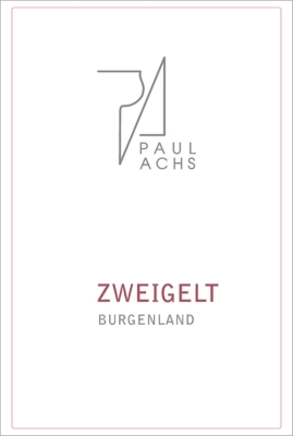 Paul Achs Zweigelt, Burgenland