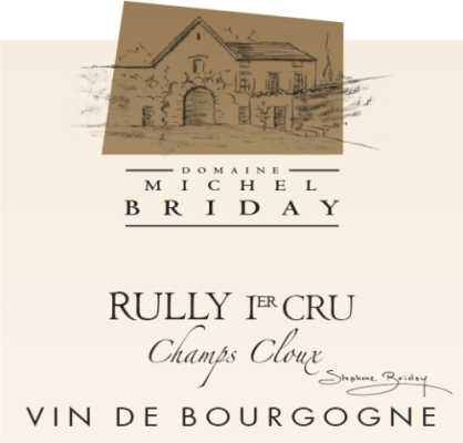 Domaine Michel Briday Rully Rouge Champs Cloux, 1er Cru