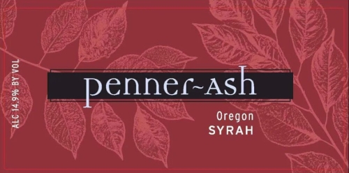 Penner-Ash Syrah, Willamette Valley