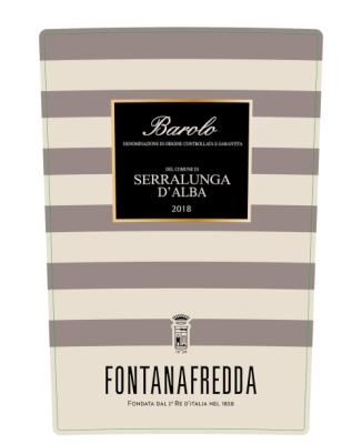 Fontanafredda Barolo del Comune di Serralunga d'Alba DOCG