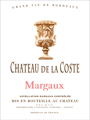 Chateau De La Coste Margaux