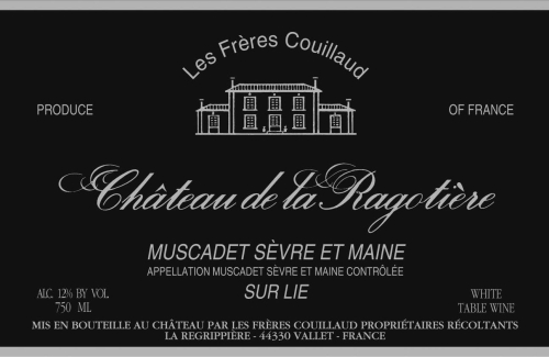 Chateau De La Ragotiere Muscadet Sur Lie Black Label