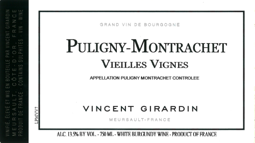 Vincent Girardin Puligny-Montrachet Vielles Vignes