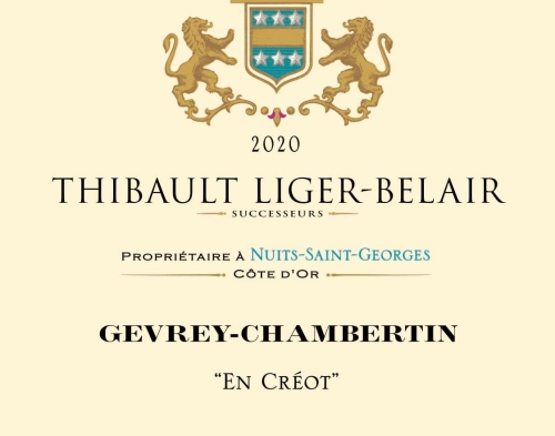 Domaine Liger-Belair Gevrey Chambertin En Creot