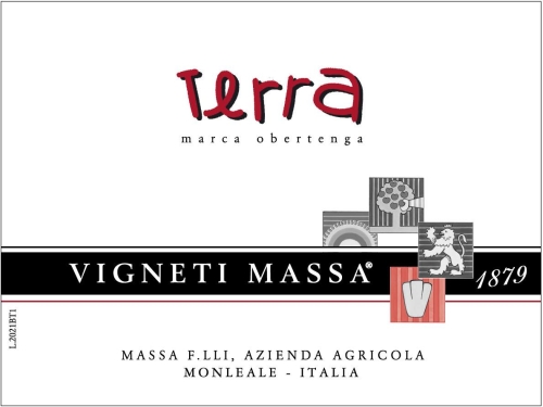 Vigneti Massa Terra Rosso Piemonte Barbera