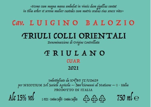 Luigino Balozio Friulano