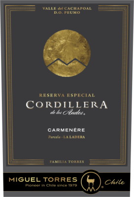 Miguel Torres Carmenere, Cordillera, Cachapoal Valley