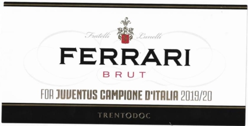 Ferrari Brut Trentodoc, Cuvee Juventus