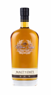 Willow Creek Distillery Malt N'Oats, Straight Whiskey