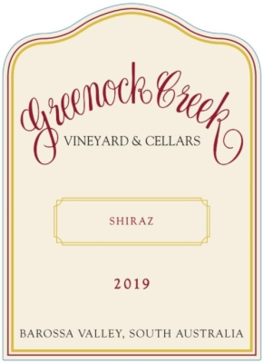 Greenock Creek Shiraz, Barossa Valley