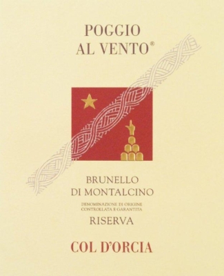 Col D'Orcia "Poggio al Vento" Brunello di Montalcino Riserva DOCG