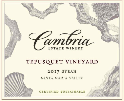 Cambria Syrah, Tepusquet Vineyard