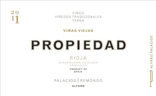 Palacios Remondo Vinas Viejas de La Propiedad