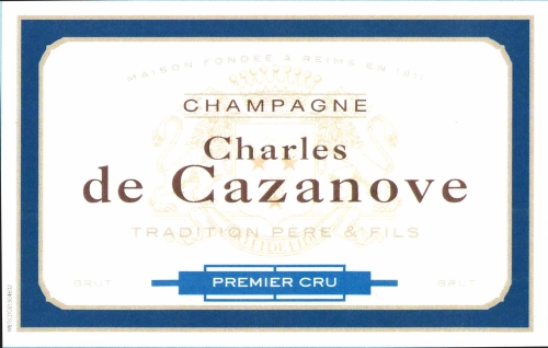 Charles de Cazanove Brut, 1er Cru