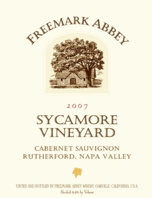 Freemark Abbey Cabernet Sauvignon, Sycamore Vineyard