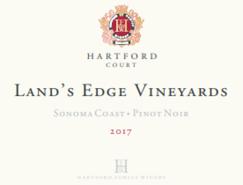 Hartford Court Pinot Noir, Land's Edge Vineyards, Sonoma Coast