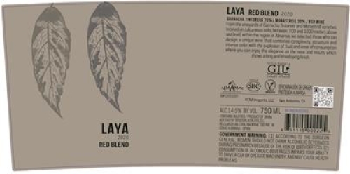 Bodegas Atalaya Atalaya Laya, Red Blend