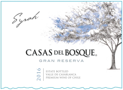 Casas del Bosque Syrah, Gran Reserva, Casablanca Valley