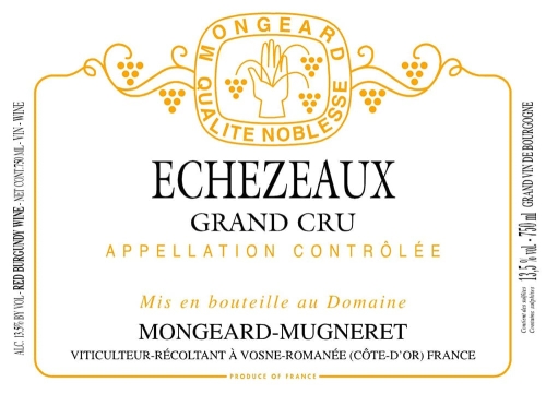 Domaine Mongeard-Mugneret Echezeaux, Grand Cru